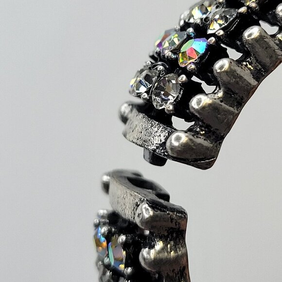 Sparkling Crystal Cuff Bracelet - Picture 5 of 7